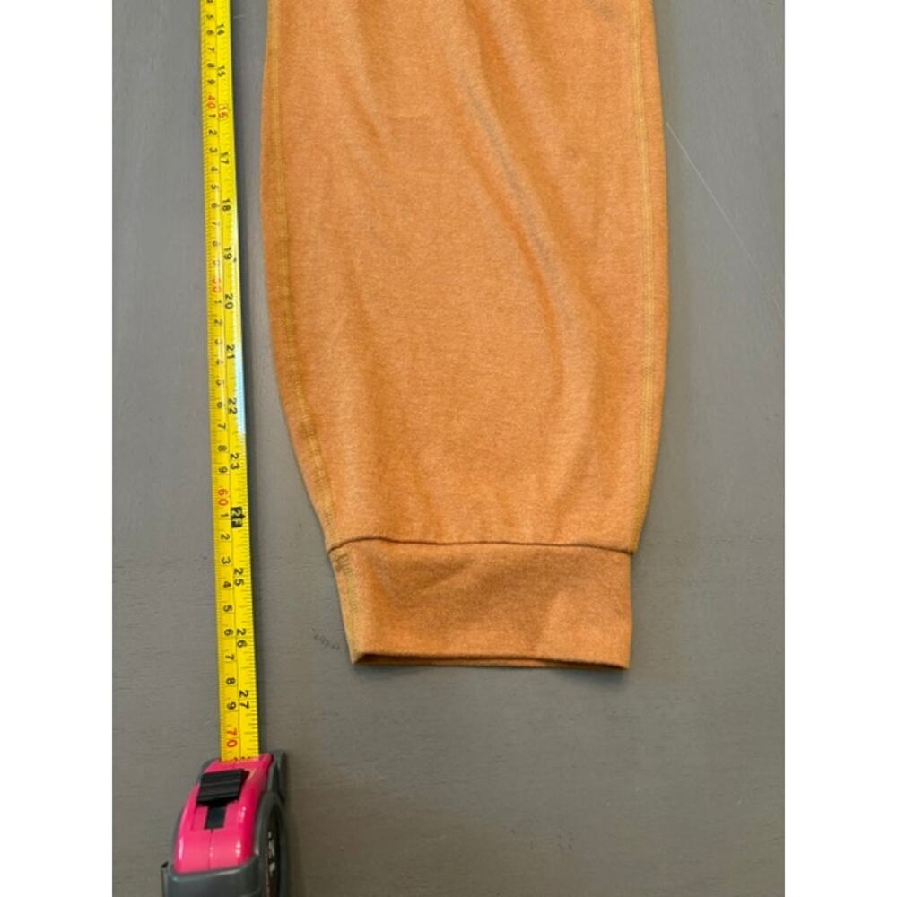 Vuori Performance Jogger Women's L Flax Heather Mustard Athleisure Sweatpants - Picture 12 of 13